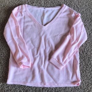 Long sleeve v neck